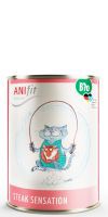 Katze Nassfutter BIO Steak Sensation 400g 6 Stück Anifit